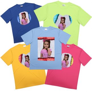 tricou cu paiete